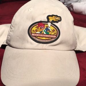 🟢 LIKE NEW Woody Adventurer Cap Universal Islands of Adventure Theme Park Hat